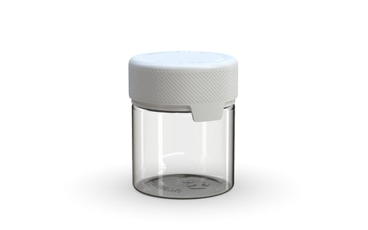 Chubby Gorilla|3oz Clear Container W/ Aviator CR White Cap