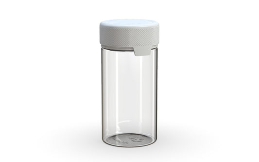 Chubby Gorilla|6oz Clear Container W/ Aviator CR White Cap