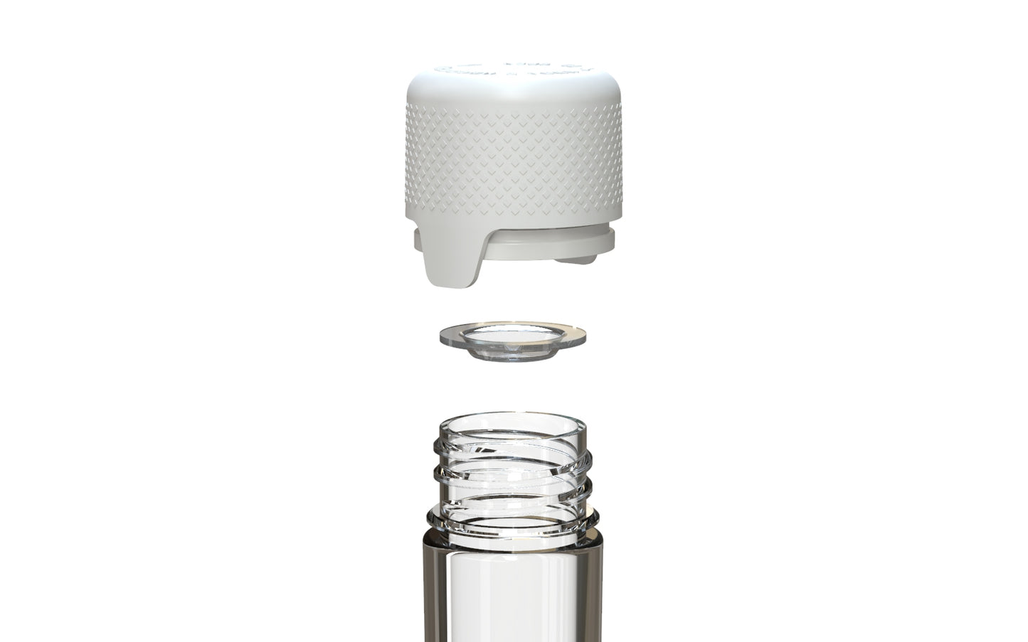 Chubby Gorilla|25x120mm Clear Tube W/ Aviator CR White Cap