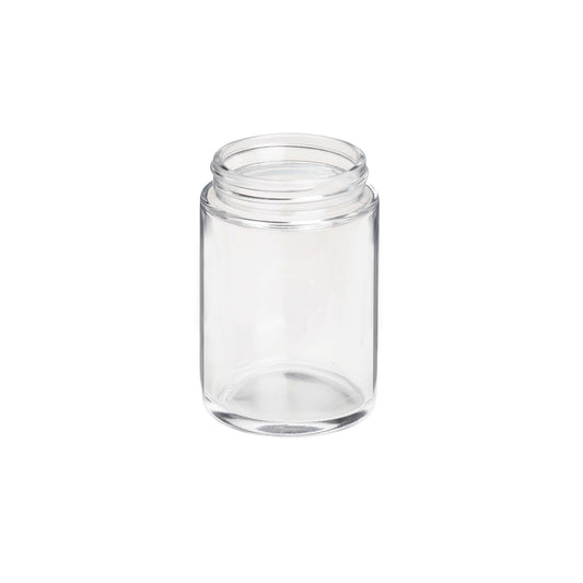 5oz Straight Sided Clear Glass Jars