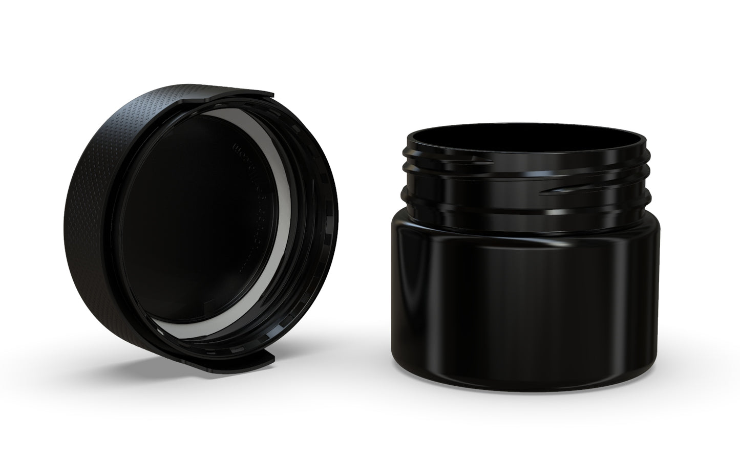 Chubby Gorilla|10oz Black XL Container W/ Aviator CR Black Cap