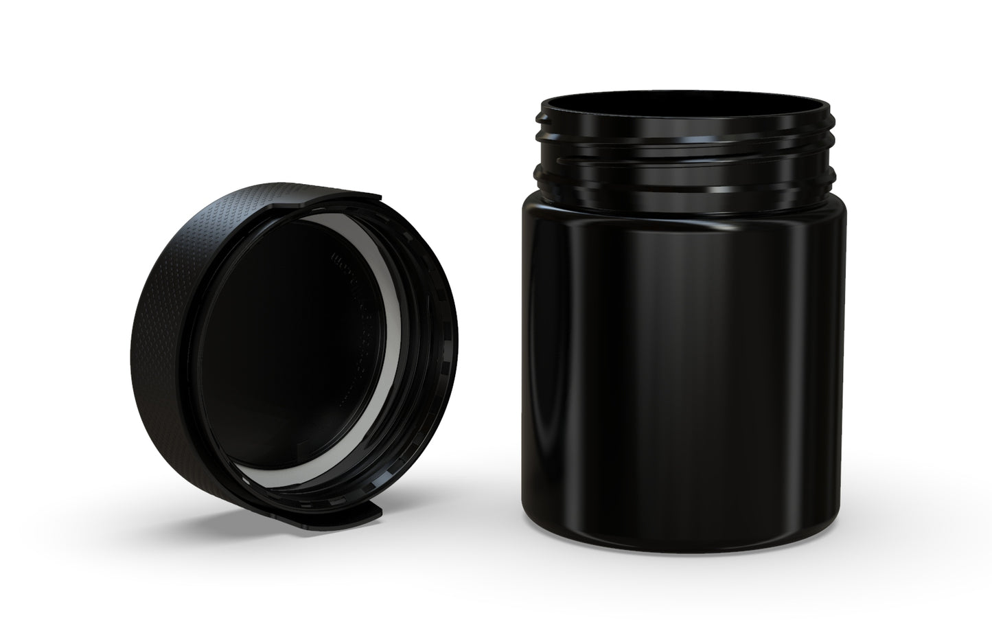 Chubby Gorilla|18.5oz Black XL Container W/ Aviator CR Black Cap
