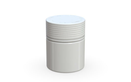 Chubby Gorilla|3oz White Jar W/ Spiral CR White Cap