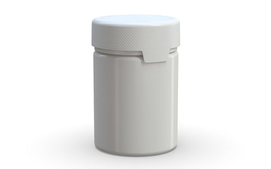 Chubby Gorilla|21.5oz White XL Container W/ Aviator CR White Cap