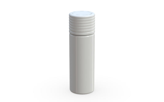 Chubby Gorilla|25x65mm White Tube W/ Spiral CR White Cap