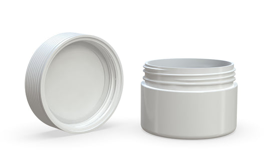 Chubby Gorilla|7.5oz White XL Jar W/ Spiral CR White Cap