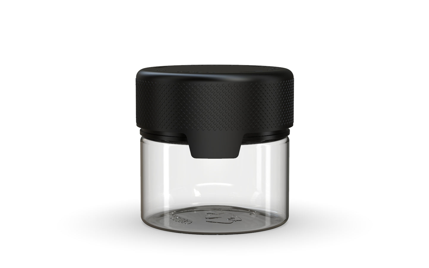 Chubby Gorilla|2oz Clear Container W/ Aviator CR Black Cap