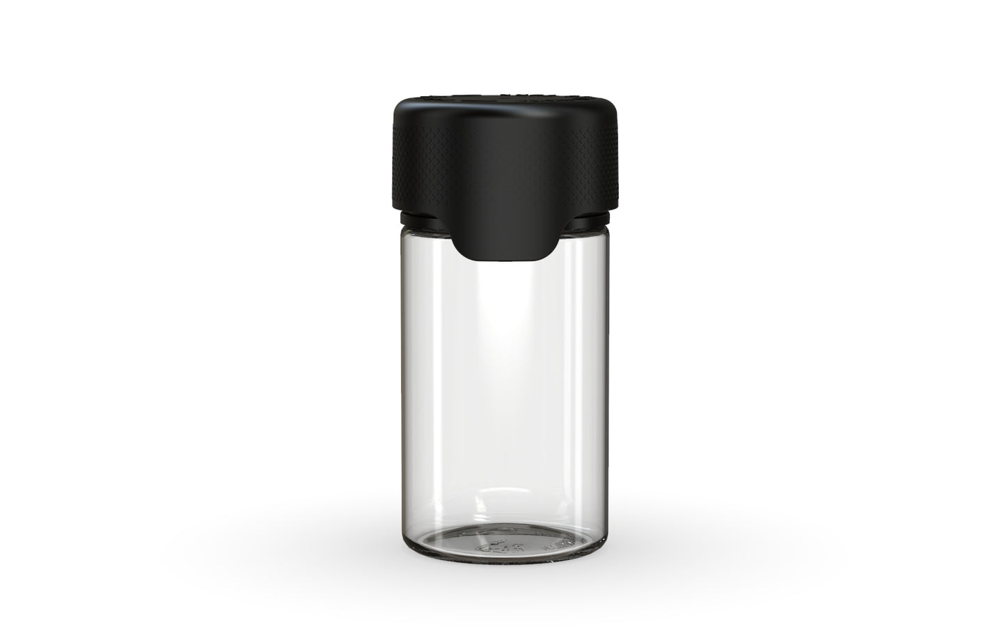 Chubby Gorilla|60mlm Clear Bottles W/ Aviator CR Black Cap