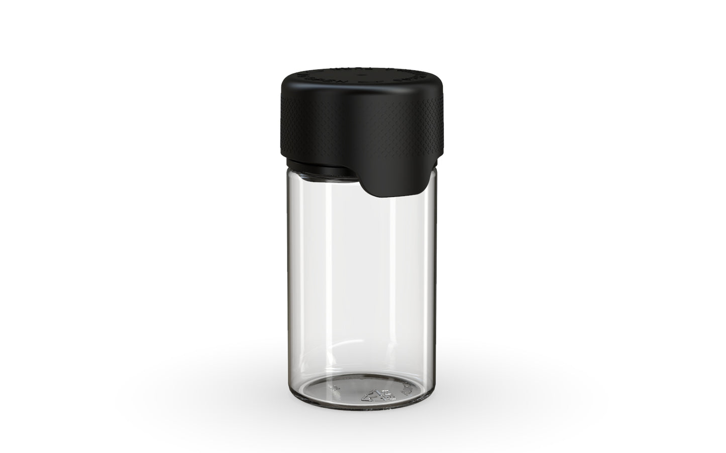Chubby Gorilla|60mlm Clear Bottles W/ Aviator CR Black Cap