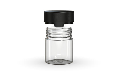 Chubby Gorilla|3oz Clear Container W/ Aviator CR Black Cap