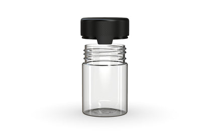 Chubby Gorilla|4oz Clear Container W/ Aviator CR Black Cap