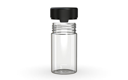 Chubby Gorilla|5oz Clear Container W/ Aviator CR Black Cap