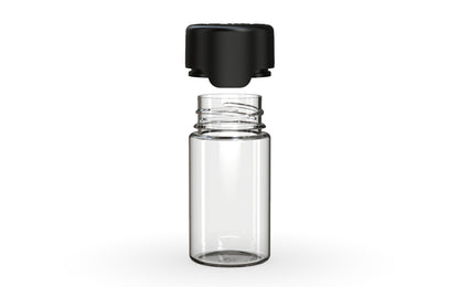 Chubby Gorilla|60mlm Clear Bottles W/ Aviator CR Black Cap