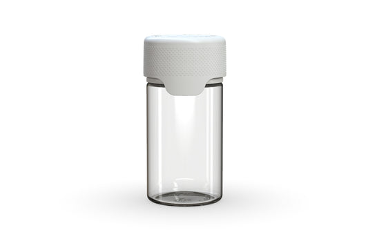 Chubby Gorilla|60mlm Clear Bottles W/ Aviator CR White Cap