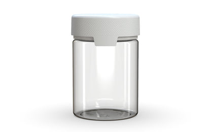 Chubby Gorilla|21.5oz Clear XL Container W/ Aviator CR White Cap