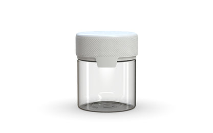 Chubby Gorilla|3oz Clear Container W/ Aviator CR White Cap