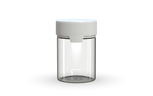 Chubby Gorilla|4oz Clear Container W/ Aviator CR White Cap
