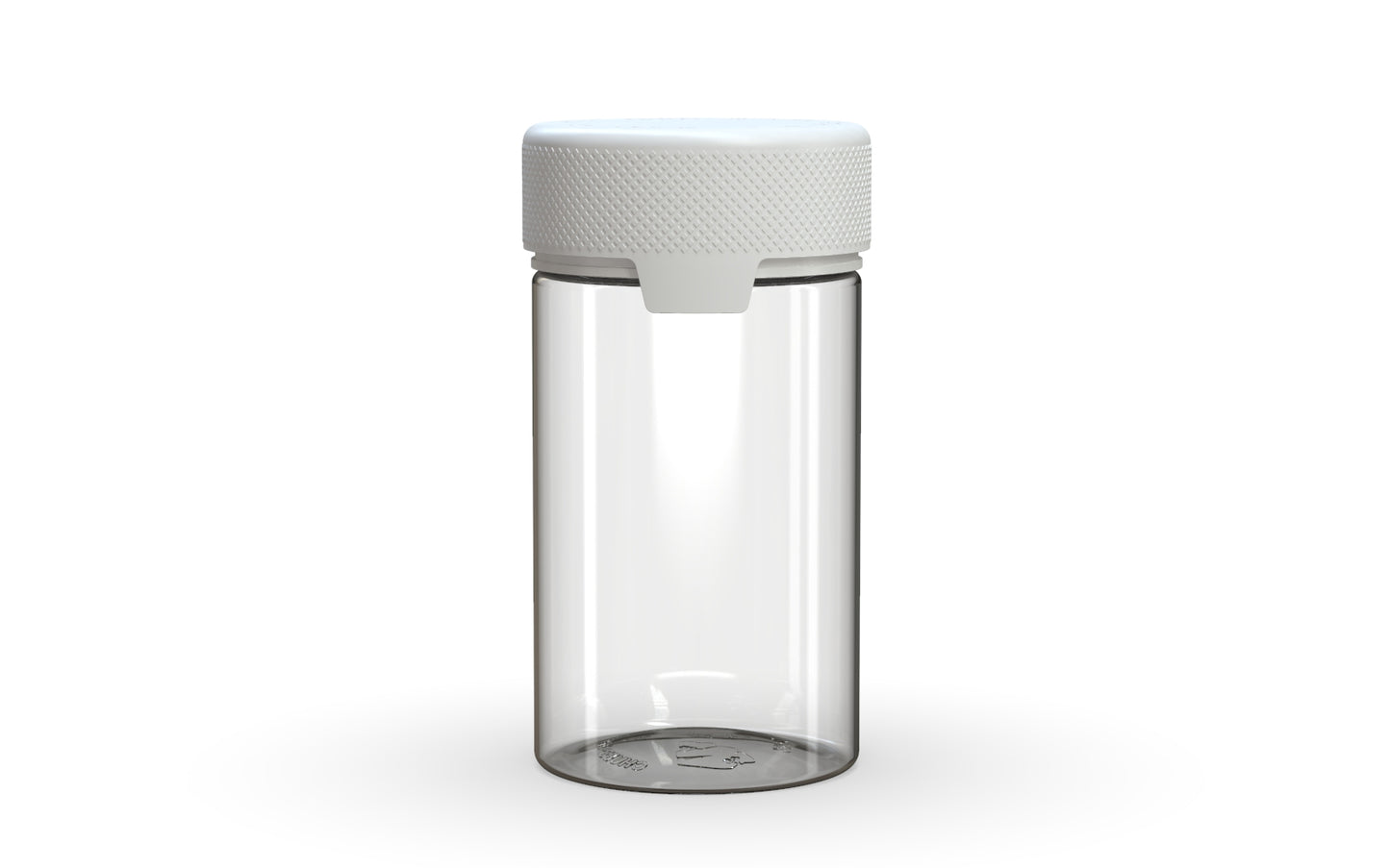 Chubby Gorilla|5oz Clear Container W/ Aviator CR White Cap