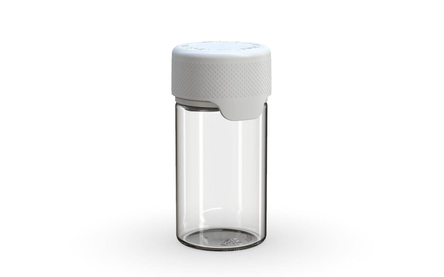 Chubby Gorilla|60mlm Clear Bottles W/ Aviator CR White Cap