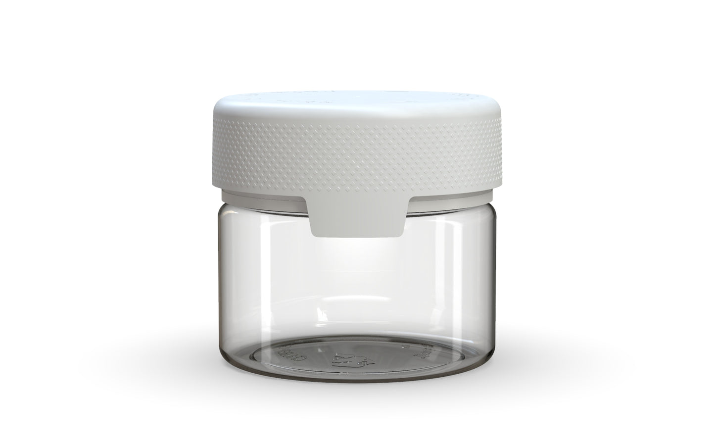 Chubby Gorilla|10oz Clear XL Container W/ Aviator CR White Cap