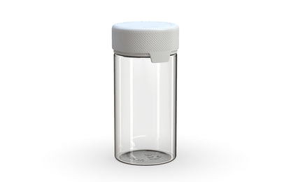 Chubby Gorilla|6oz Clear Container W/ Aviator CR White Cap
