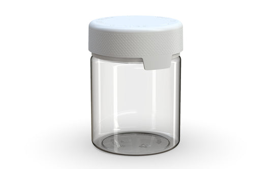 Chubby Gorilla|18.5oz Clear XL Container W/ Aviator CR White Cap