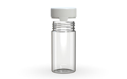 Chubby Gorilla|6oz Clear Container W/ Aviator CR White Cap