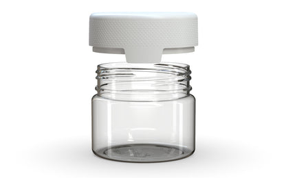 Chubby Gorilla|10oz Clear XL Container W/ Aviator CR White Cap