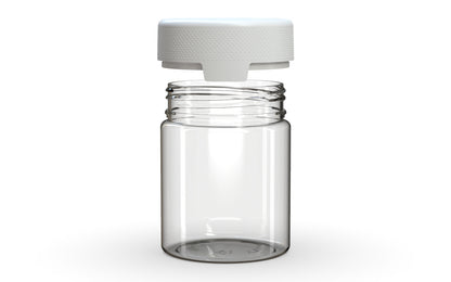 Chubby Gorilla|18.5oz Clear XL Container W/ Aviator CR White Cap