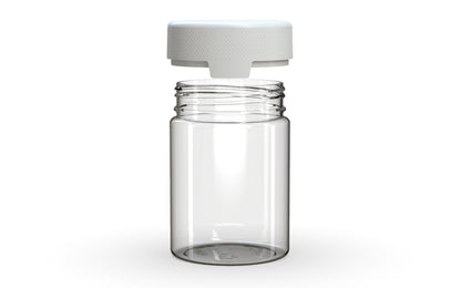 Chubby Gorilla|21.5oz Clear XL Container W/ Aviator CR White Cap