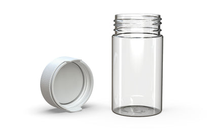 Chubby Gorilla|5oz Clear Container W/ Aviator CR White Cap
