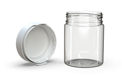 Chubby Gorilla|18.5oz Clear XL Container W/ Aviator CR White Cap