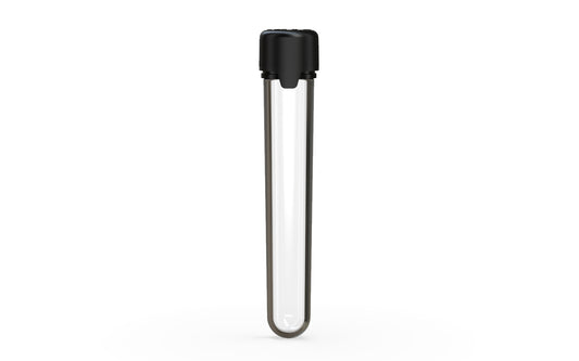 Chubby Gorilla|25x120mm Clear Tube W/ Aviator CR Black Cap