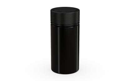 Chubby Gorilla|6oz Black Jar W/ Spiral CR Black Cap