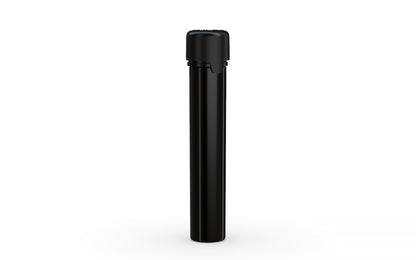 Chubby Gorilla|25x100mm Black Flat Bottom Tube W/ Aviator CR Black Cap
