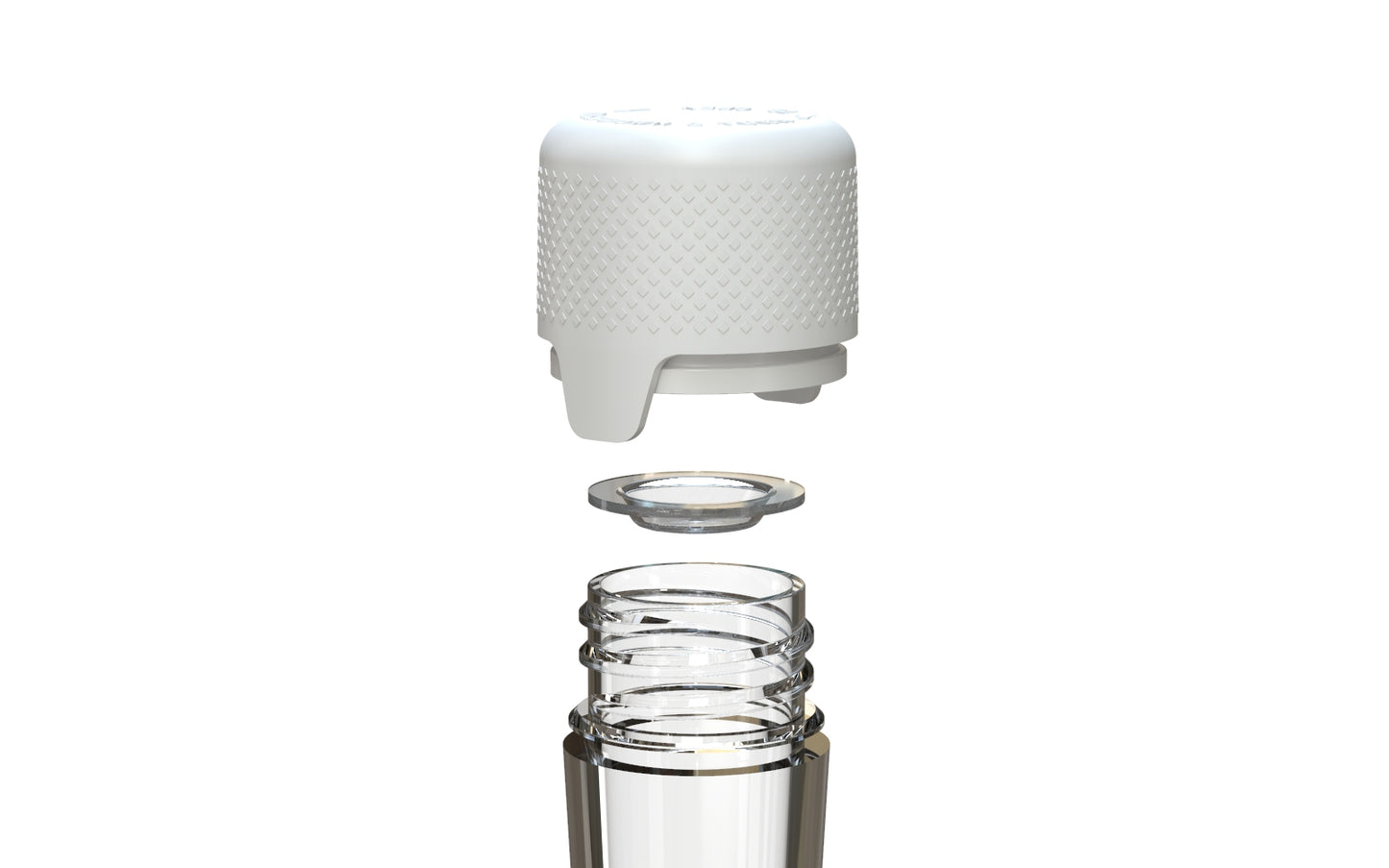 Chubby Gorilla|25x113mm Clear Tube W/ Aviator CR White Cap
