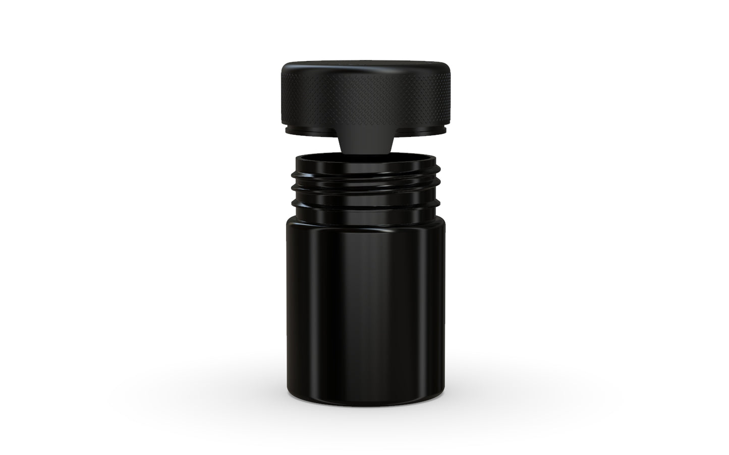 Chubby Gorilla|4oz Black Container W/ Aviator CR Black Cap
