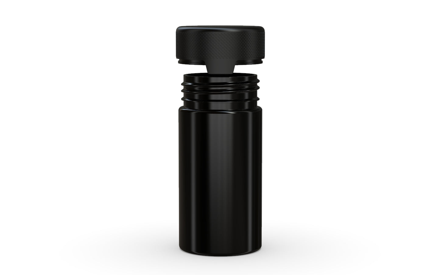 Chubby Gorilla|6oz Black Container W/ Aviator CR Black Cap