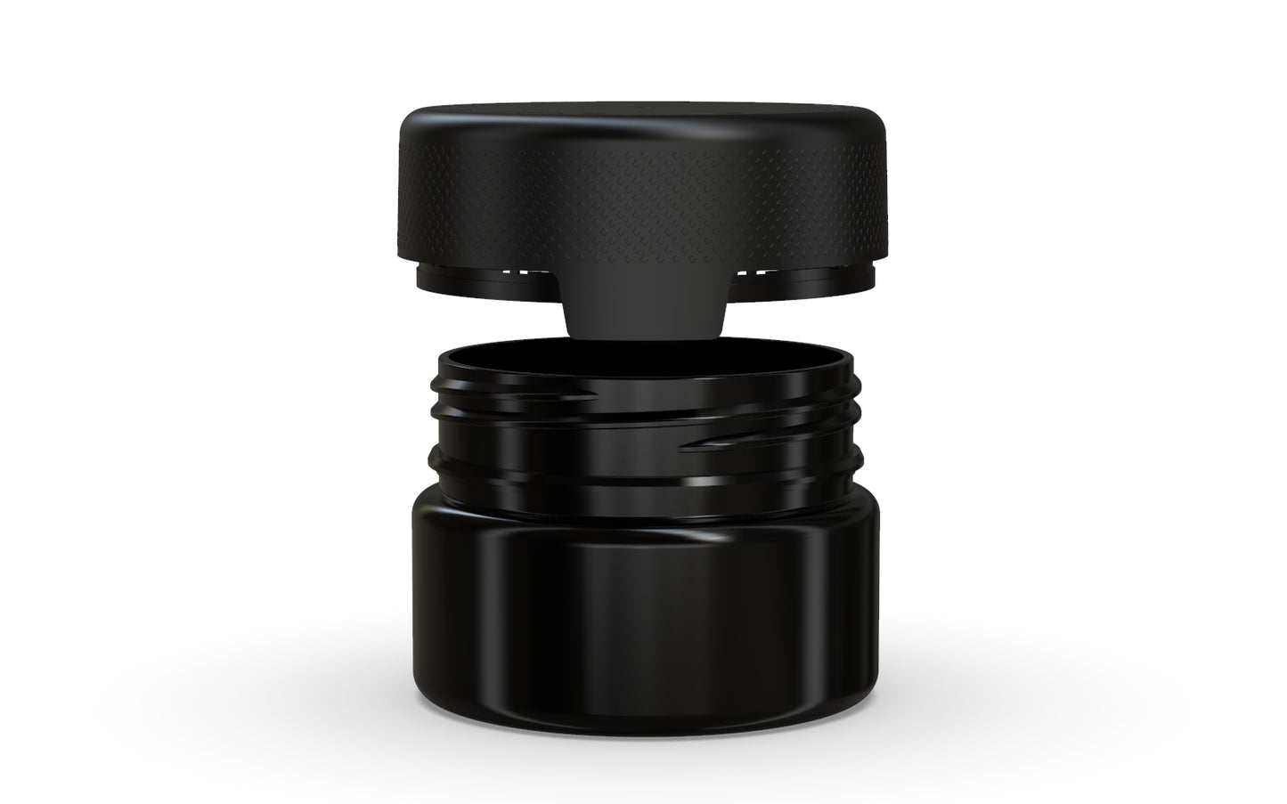 Chubby Gorilla|7.5oz Black XL Container W/ Aviator CR Black Cap