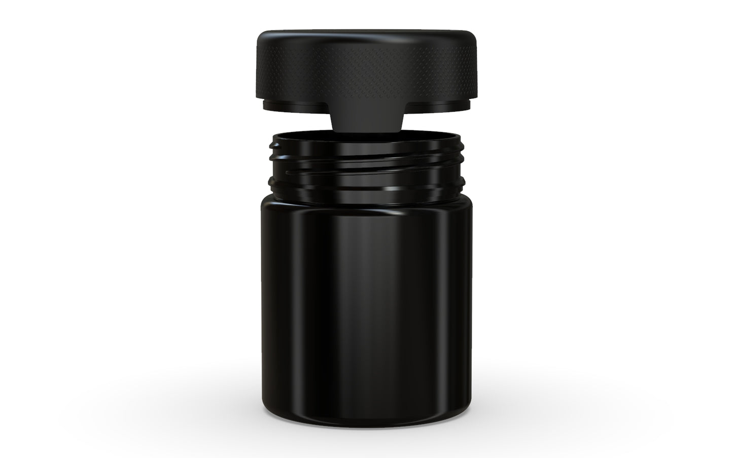 Chubby Gorilla|18.5oz Black XL Container W/ Aviator CR Black Cap