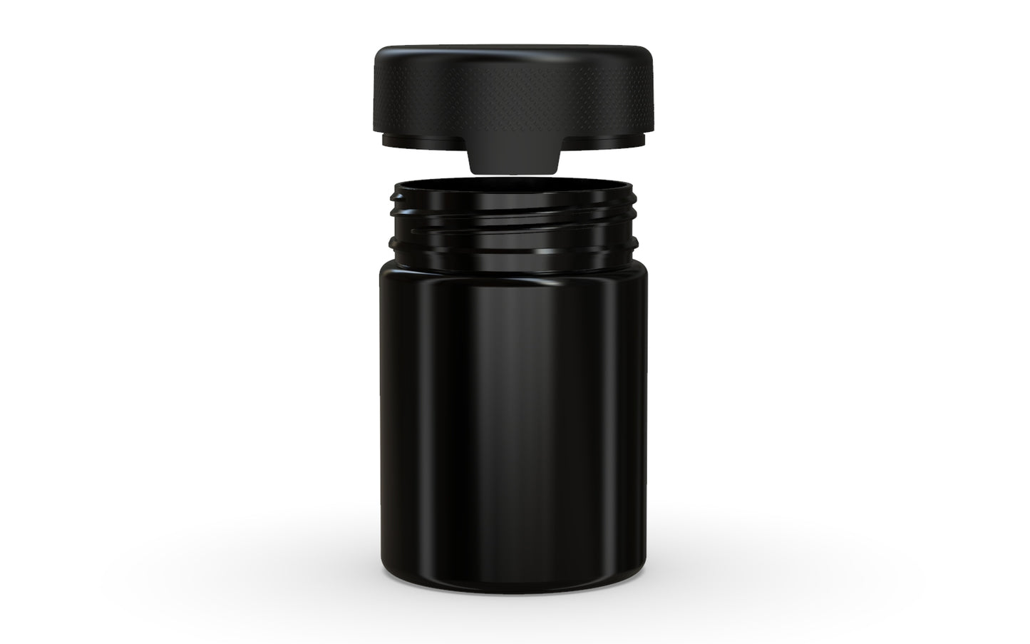 Chubby Gorilla|21.5oz Black XL Container W/ Aviator CR Black Cap