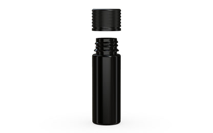 Chubby Gorilla|25x65mm Black Tube W/ Spiral CR Black Cap