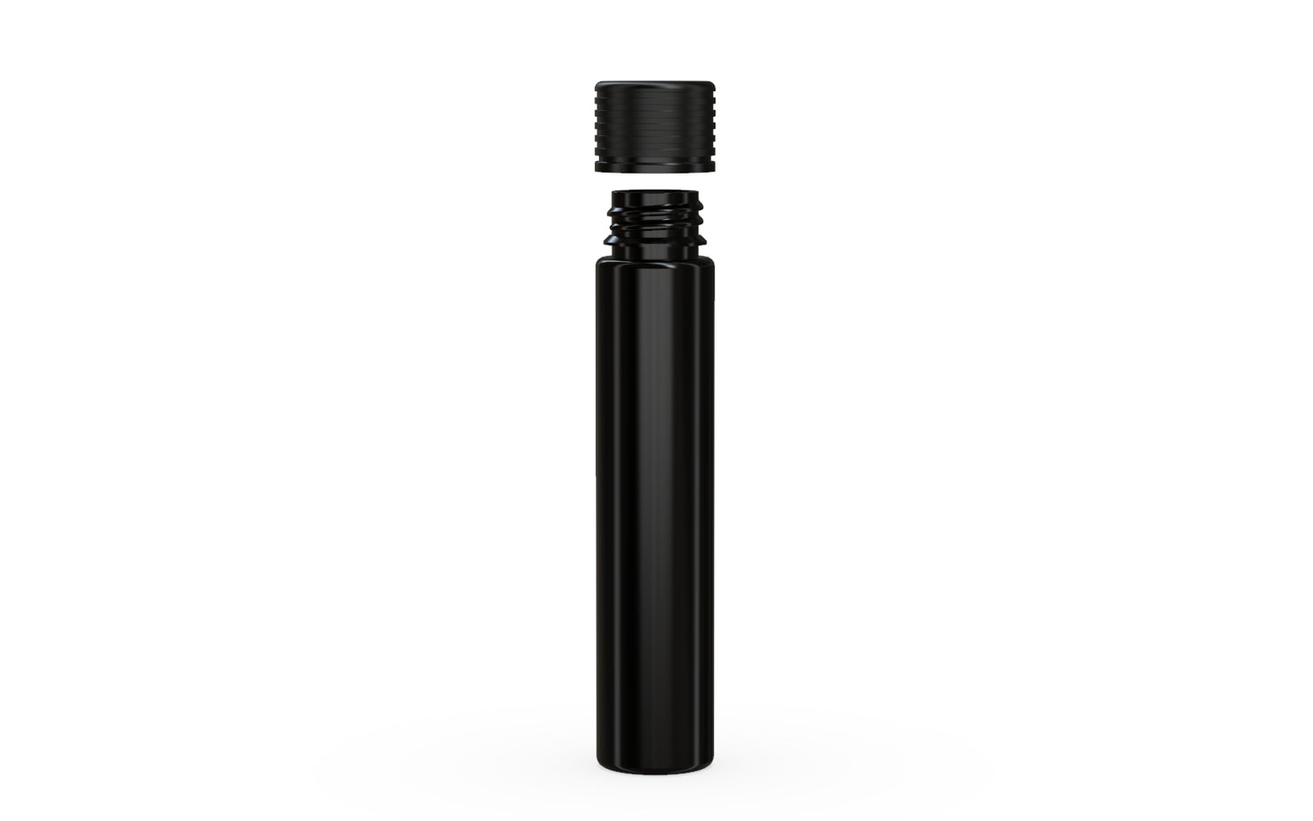 Chubby Gorilla|25x115mm Black Tube W/ Spiral CR Black Cap