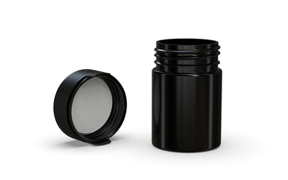 Chubby Gorilla|4oz Black Container W/ Aviator CR Black Cap