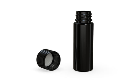 Chubby Gorilla|25x65mm Black Tube W/ Spiral CR Black Cap