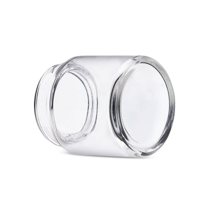 3.75oz Straight Sided Clear Glass Jars