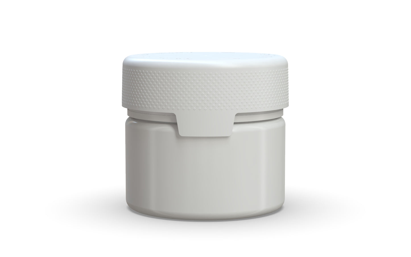 Chubby Gorilla|10oz White XL Container W/ Aviator CR White Cap