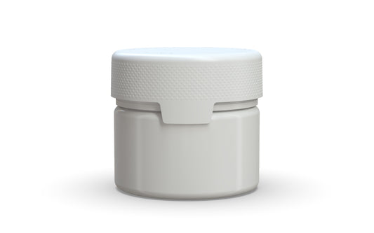Chubby Gorilla|10oz White XL Container W/ Aviator CR White Cap