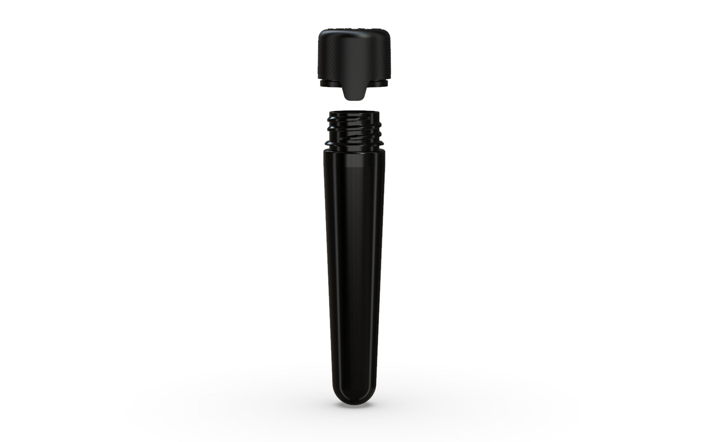 Chubby Gorilla|25x100mm Black Tube W/ Aviator CR Black Cap