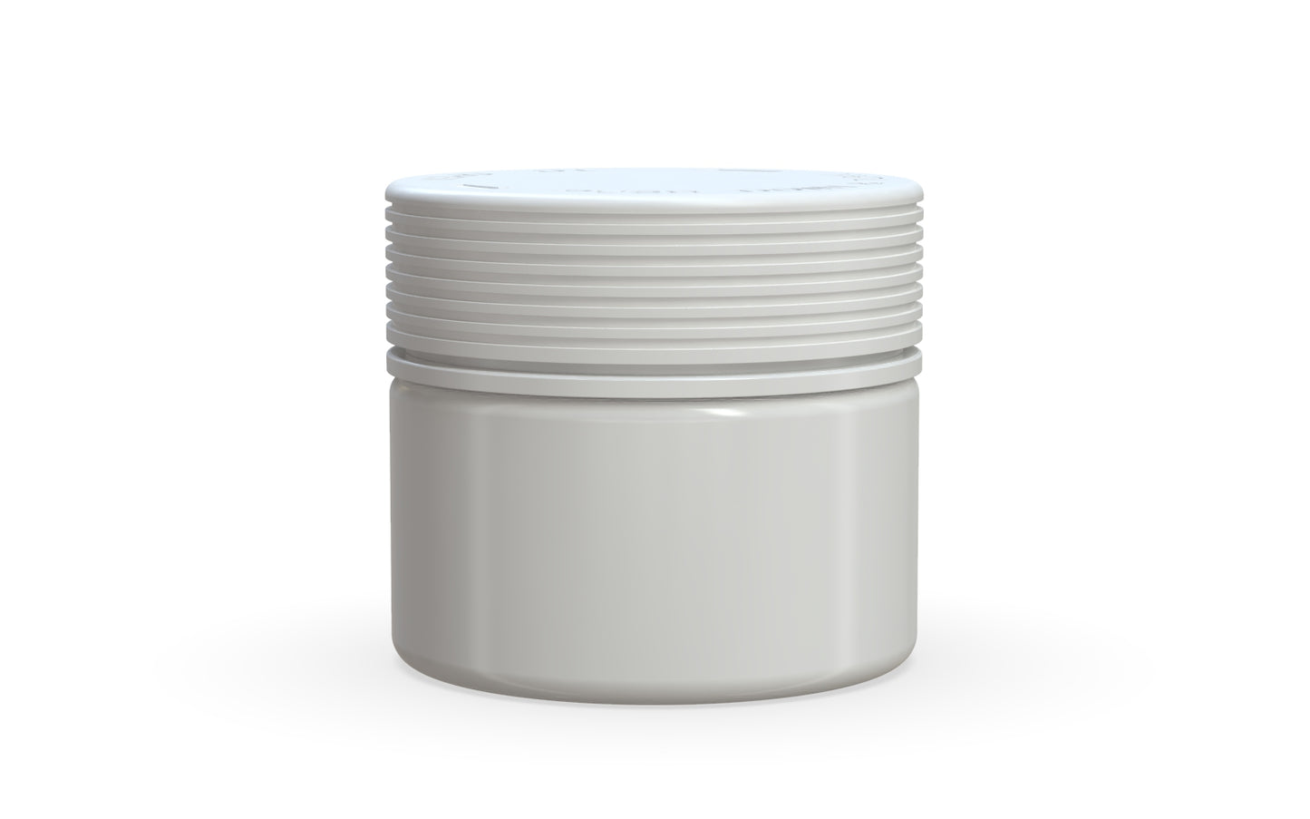 Chubby Gorilla|10oz White XL Jar W/ Spiral CR White Cap